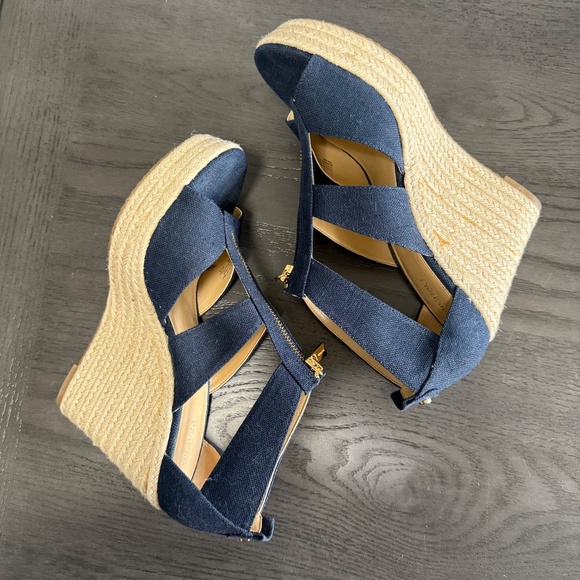 Michael Kors Damita Platform Wedge Sandals Size 10 M - Picture 7 of 10